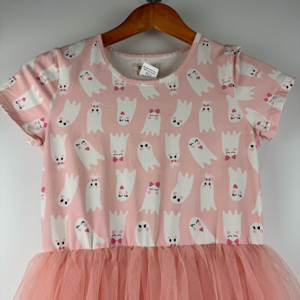 Taylor Joelle Pink Girly Ghosts Tutu Tulle Twirl Dress ~ 12 - Picture 4 of 12